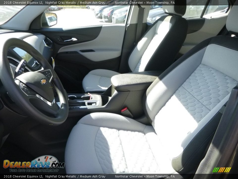 2018 Chevrolet Equinox LS Nightfall Gray Metallic / Medium Ash Gray Photo #17