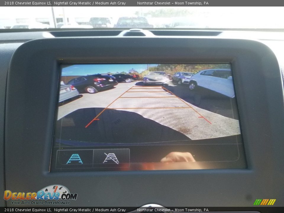 2018 Chevrolet Equinox LS Nightfall Gray Metallic / Medium Ash Gray Photo #20