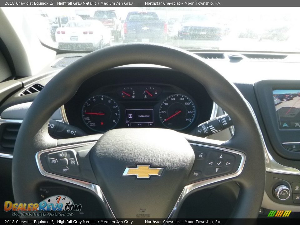 2018 Chevrolet Equinox LS Nightfall Gray Metallic / Medium Ash Gray Photo #21