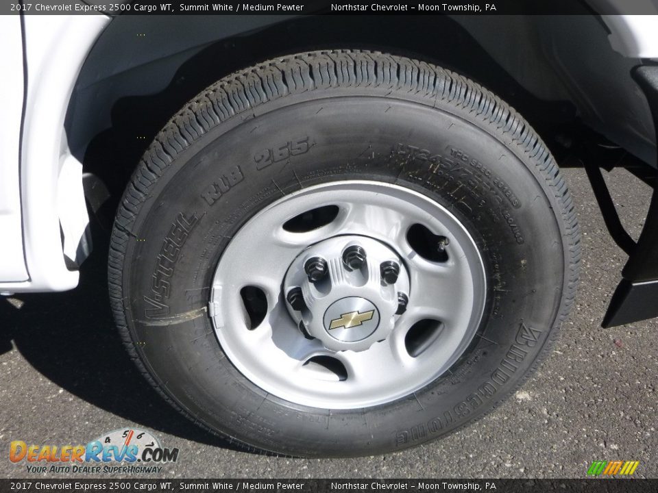 2017 Chevrolet Express 2500 Cargo WT Summit White / Medium Pewter Photo #2