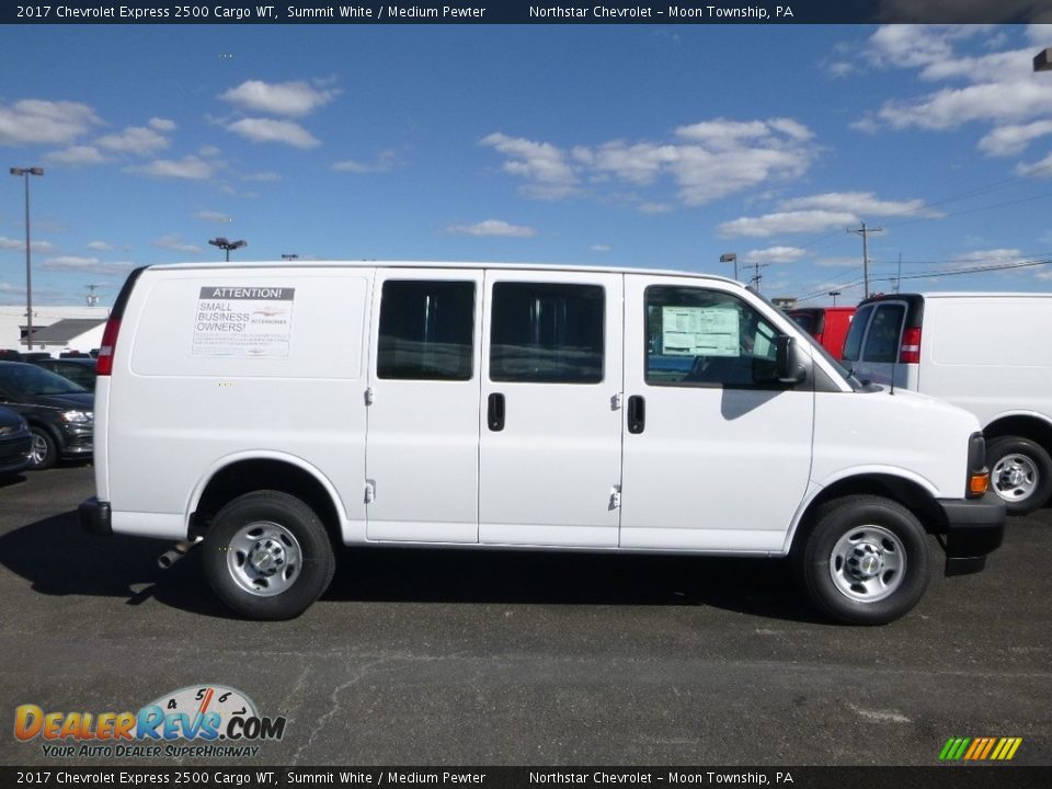 2017 Chevrolet Express 2500 Cargo WT Summit White / Medium Pewter Photo #3