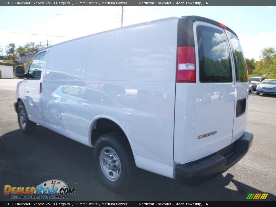 2017 Chevrolet Express 2500 Cargo WT Summit White / Medium Pewter Photo #6
