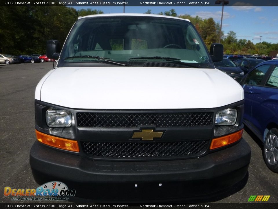 2017 Chevrolet Express 2500 Cargo WT Summit White / Medium Pewter Photo #7