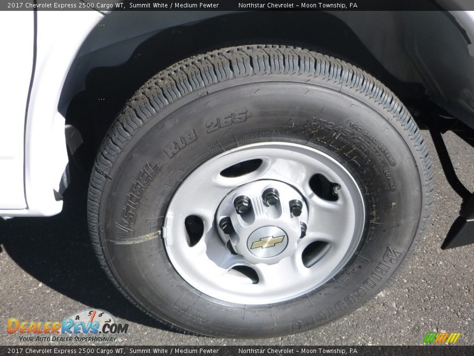 2017 Chevrolet Express 2500 Cargo WT Summit White / Medium Pewter Photo #8