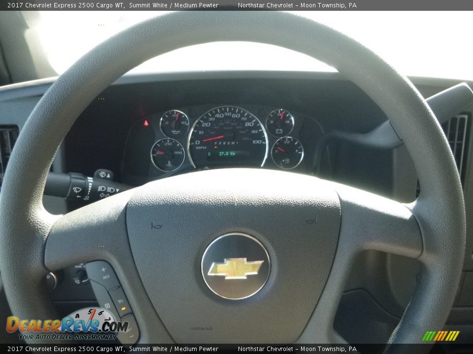 2017 Chevrolet Express 2500 Cargo WT Summit White / Medium Pewter Photo #19