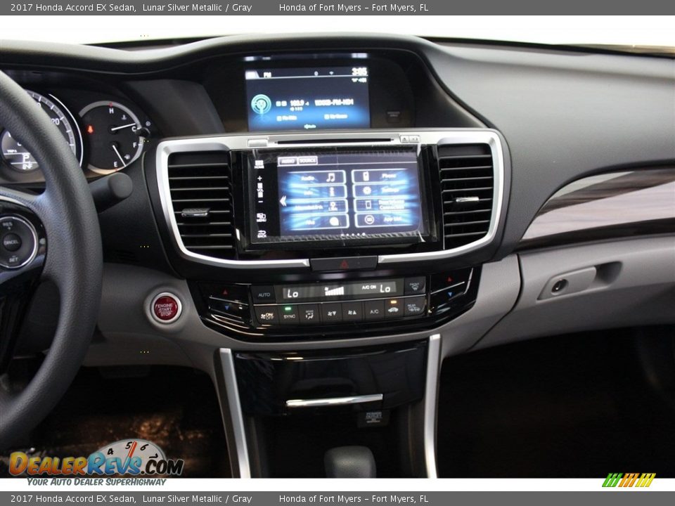 2017 Honda Accord EX Sedan Lunar Silver Metallic / Gray Photo #16