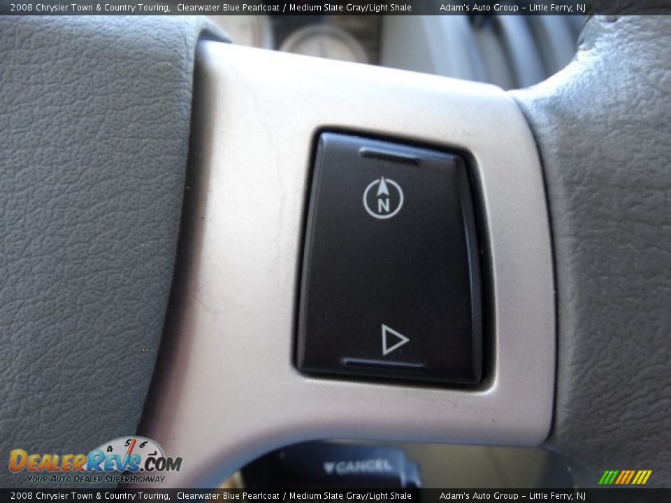 2008 Chrysler Town & Country Touring Clearwater Blue Pearlcoat / Medium Slate Gray/Light Shale Photo #20
