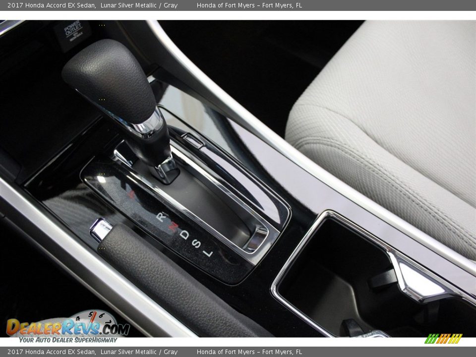 2017 Honda Accord EX Sedan Lunar Silver Metallic / Gray Photo #23