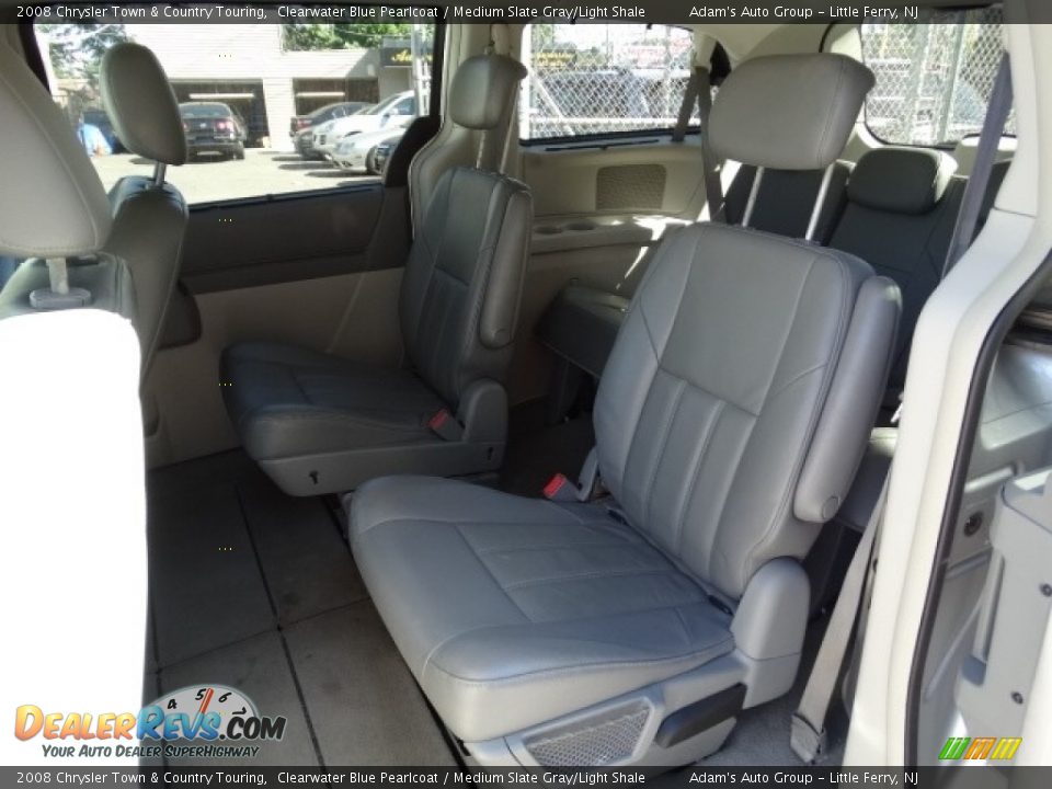 2008 Chrysler Town & Country Touring Clearwater Blue Pearlcoat / Medium Slate Gray/Light Shale Photo #36