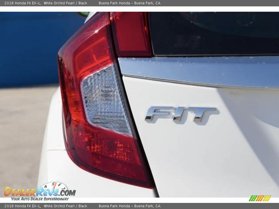 2018 Honda Fit EX-L White Orchid Pearl / Black Photo #3