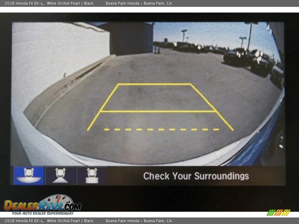 2018 Honda Fit EX-L White Orchid Pearl / Black Photo #6