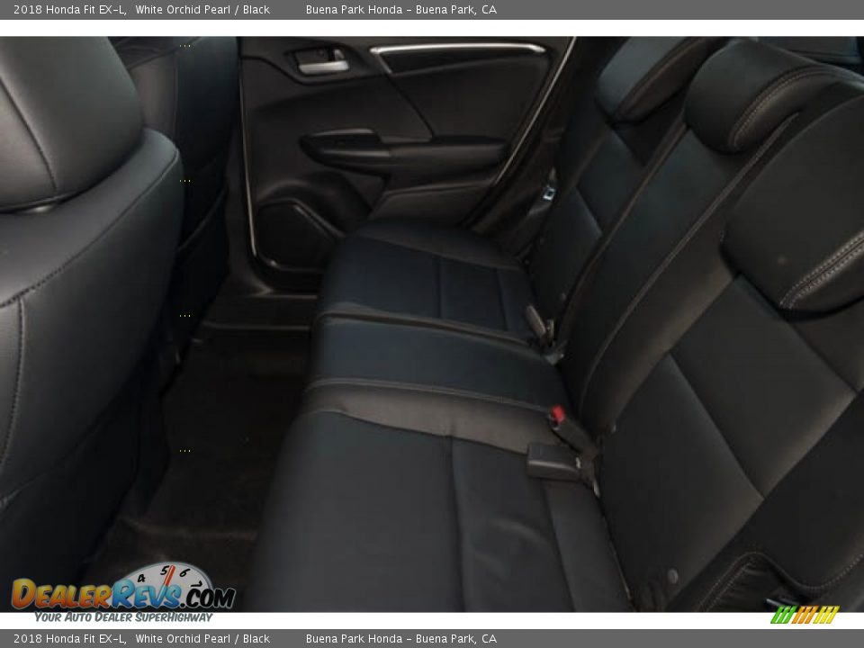 2018 Honda Fit EX-L White Orchid Pearl / Black Photo #11