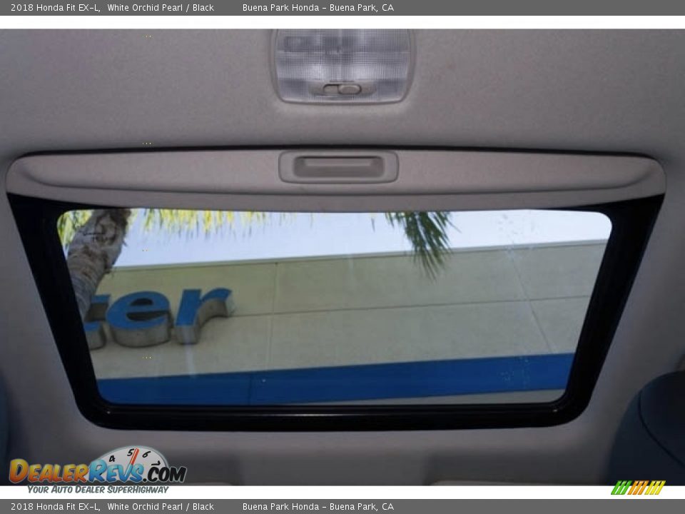 2018 Honda Fit EX-L White Orchid Pearl / Black Photo #13