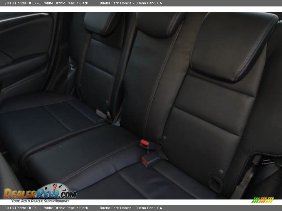 2018 Honda Fit EX-L White Orchid Pearl / Black Photo #14