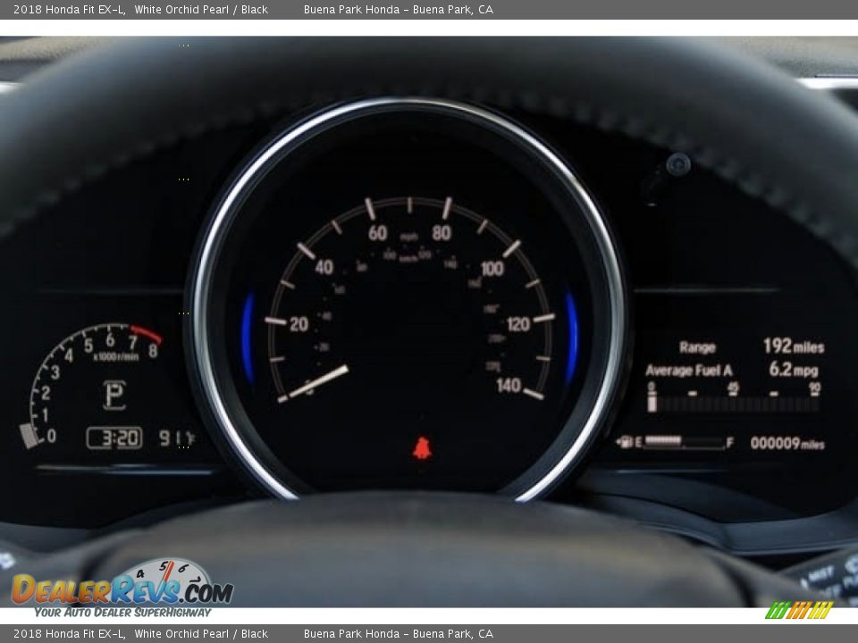 2018 Honda Fit EX-L White Orchid Pearl / Black Photo #17