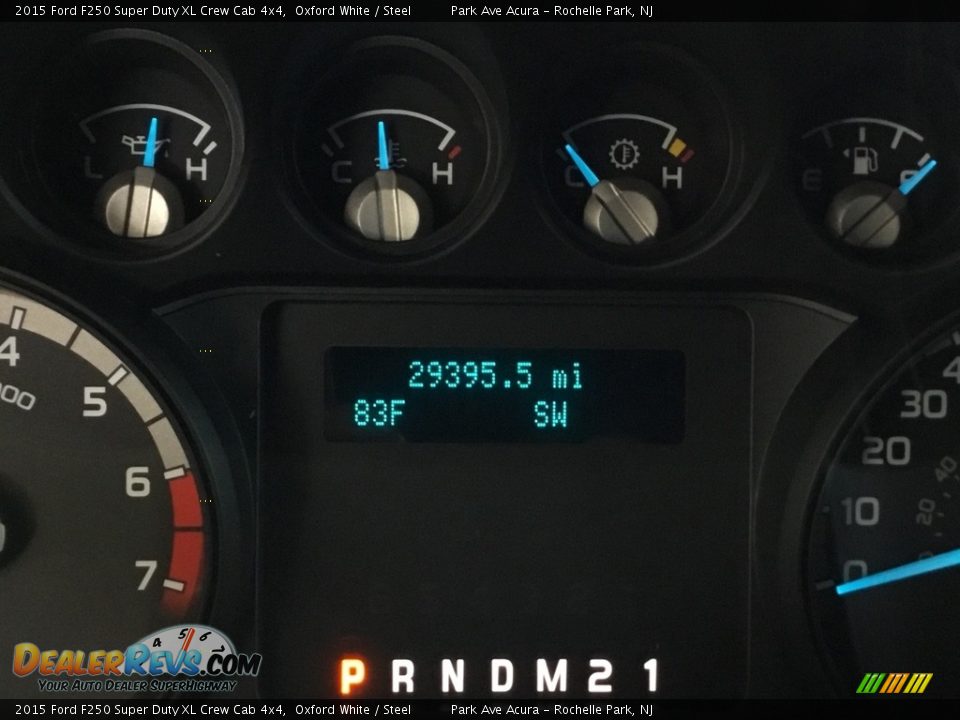 2015 Ford F250 Super Duty XL Crew Cab 4x4 Oxford White / Steel Photo #18