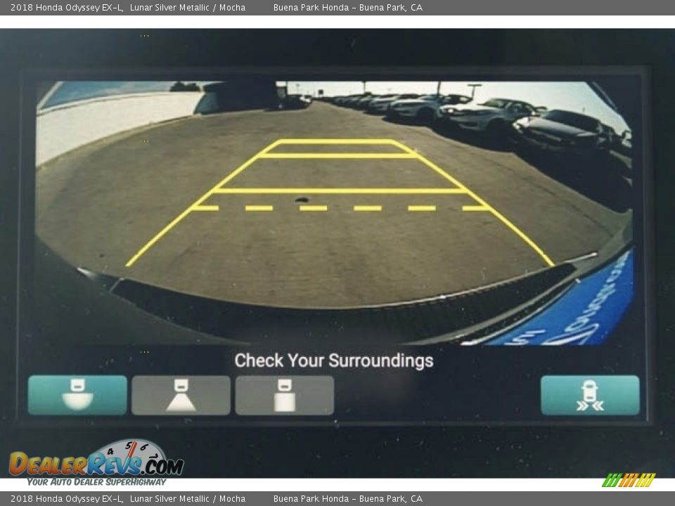 2018 Honda Odyssey EX-L Lunar Silver Metallic / Mocha Photo #6