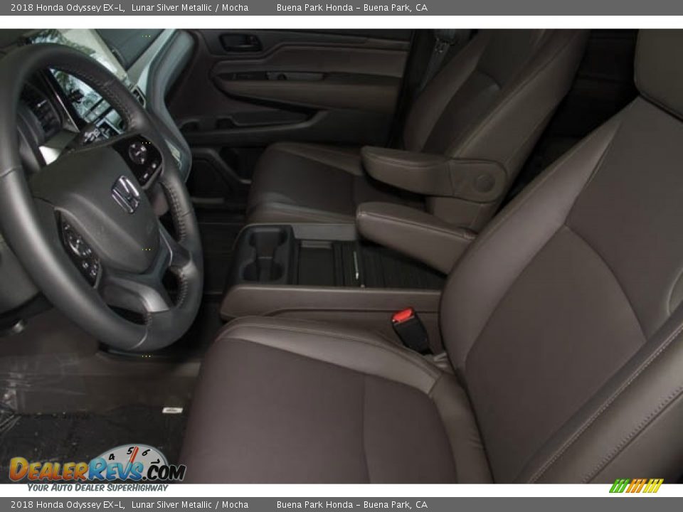 2018 Honda Odyssey EX-L Lunar Silver Metallic / Mocha Photo #8