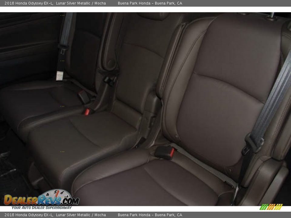 2018 Honda Odyssey EX-L Lunar Silver Metallic / Mocha Photo #12
