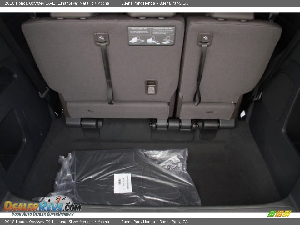 2018 Honda Odyssey EX-L Lunar Silver Metallic / Mocha Photo #16