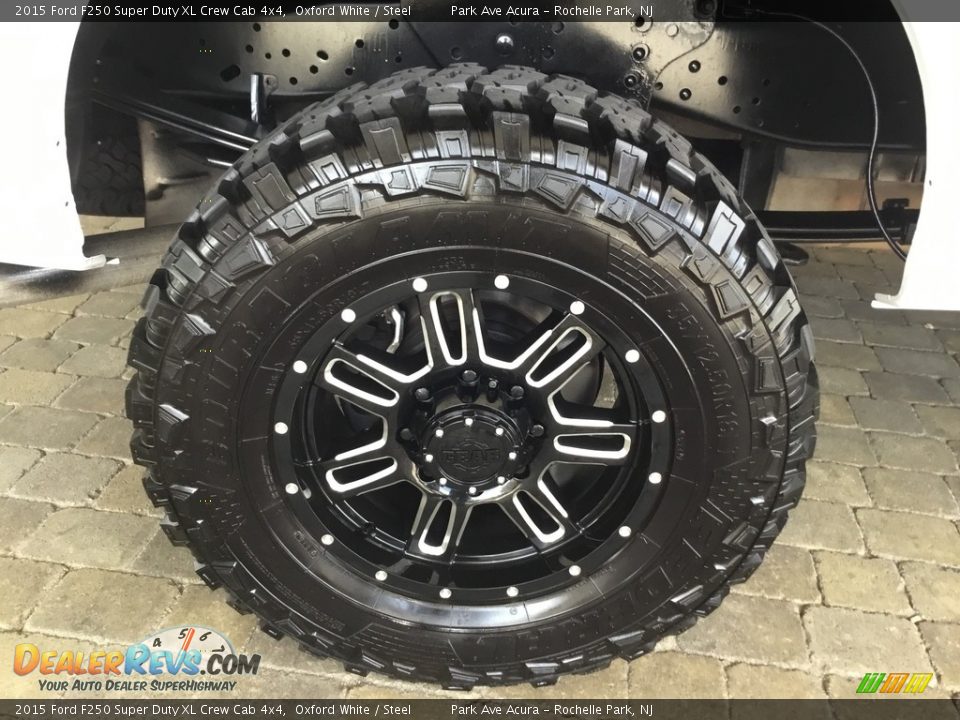 2015 Ford F250 Super Duty XL Crew Cab 4x4 Oxford White / Steel Photo #34