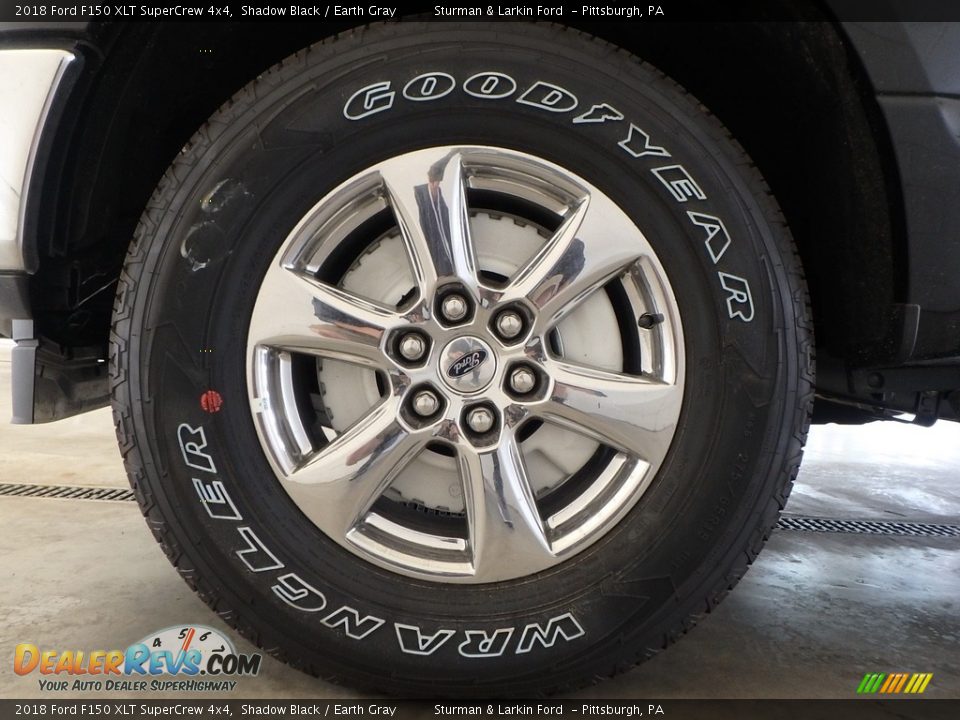 2018 Ford F150 XLT SuperCrew 4x4 Shadow Black / Earth Gray Photo #5