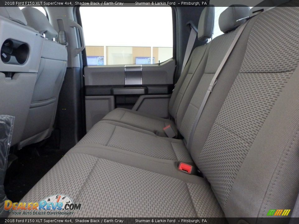 2018 Ford F150 XLT SuperCrew 4x4 Shadow Black / Earth Gray Photo #7