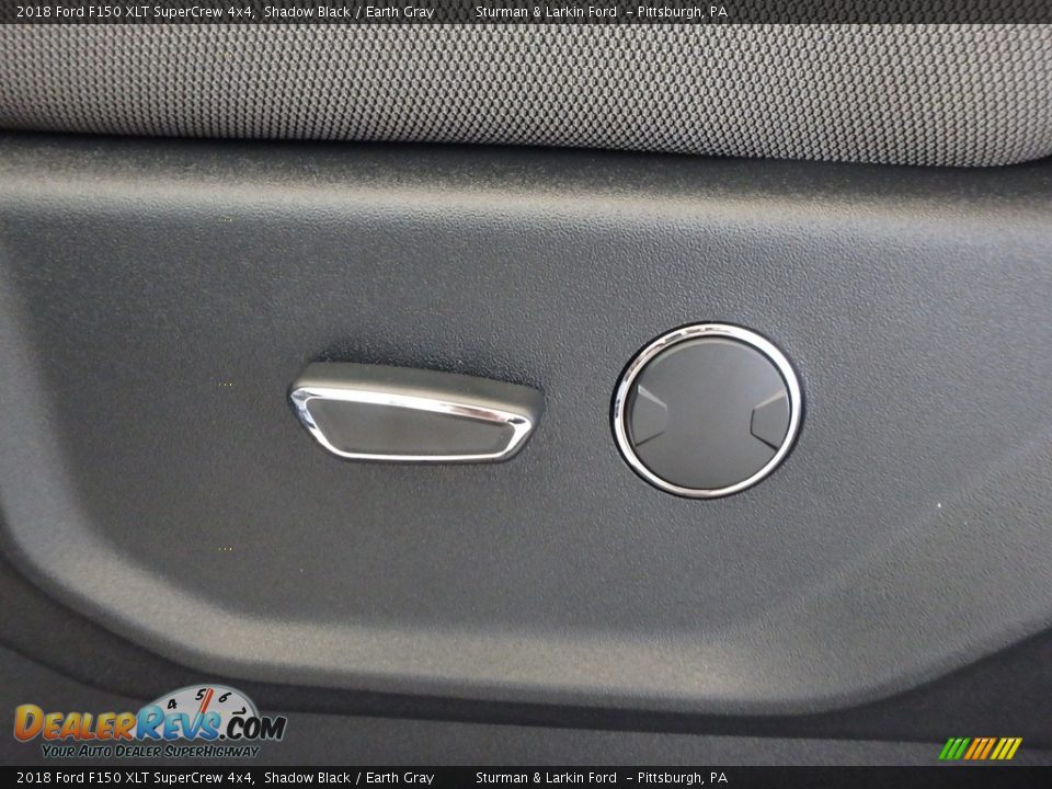 2018 Ford F150 XLT SuperCrew 4x4 Shadow Black / Earth Gray Photo #11