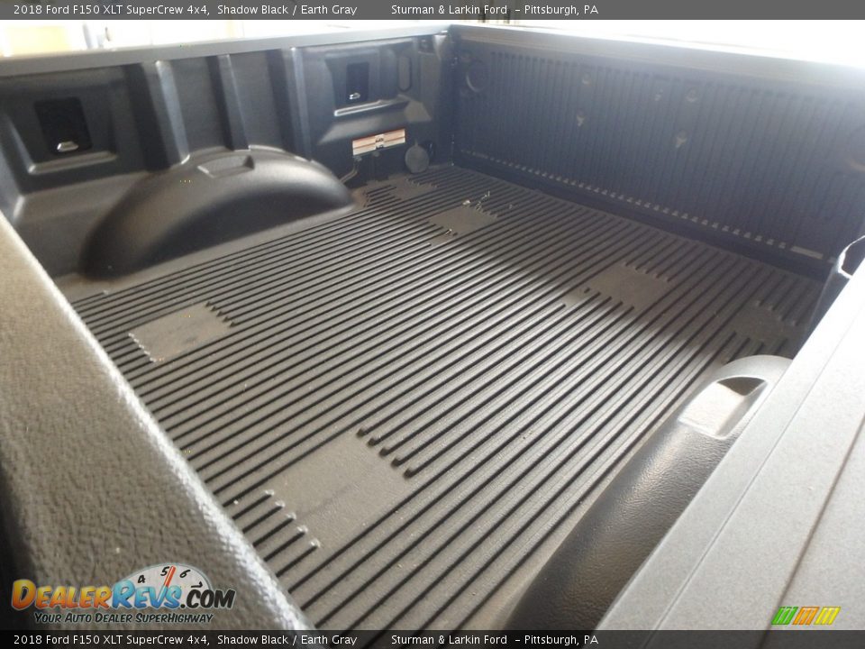 2018 Ford F150 XLT SuperCrew 4x4 Shadow Black / Earth Gray Photo #15
