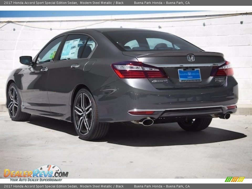 2017 Honda Accord Sport Special Edition Sedan Modern Steel Metallic / Black Photo #2