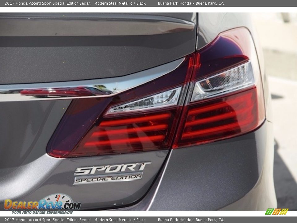 2017 Honda Accord Sport Special Edition Sedan Modern Steel Metallic / Black Photo #4