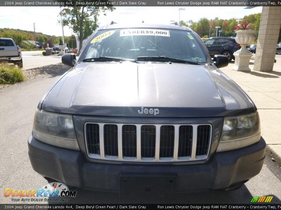 2004 Jeep Grand Cherokee Laredo 4x4 Deep Beryl Green Pearl / Dark Slate Gray Photo #4