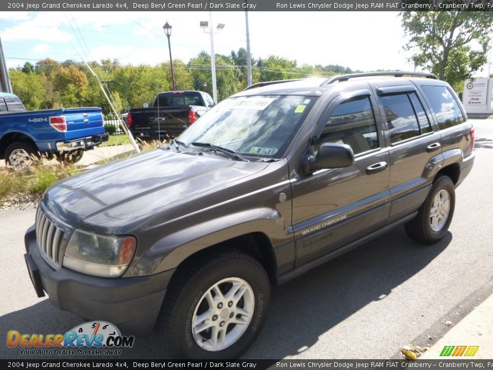 2004 Jeep Grand Cherokee Laredo 4x4 Deep Beryl Green Pearl / Dark Slate Gray Photo #5