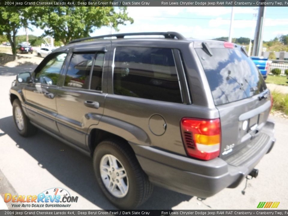 2004 Jeep Grand Cherokee Laredo 4x4 Deep Beryl Green Pearl / Dark Slate Gray Photo #7