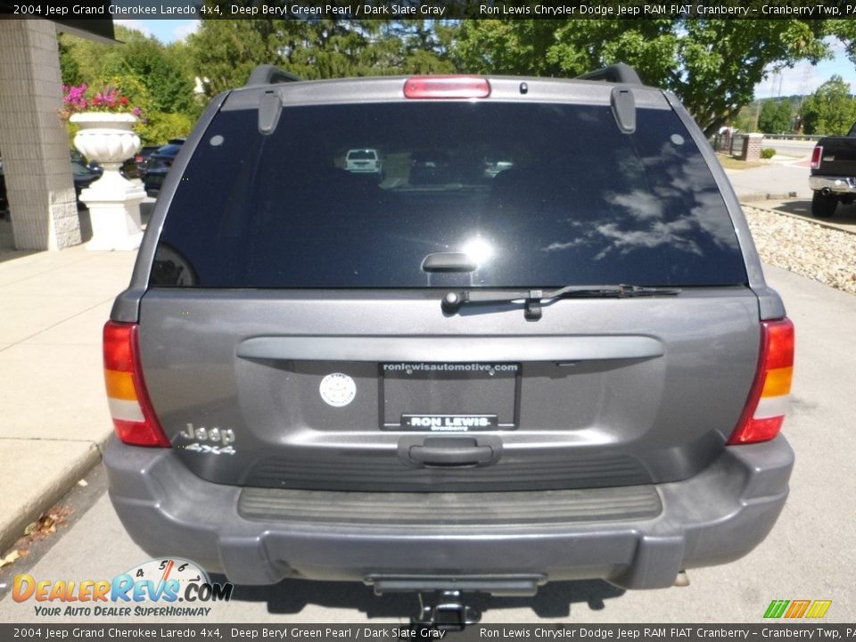 2004 Jeep Grand Cherokee Laredo 4x4 Deep Beryl Green Pearl / Dark Slate Gray Photo #8