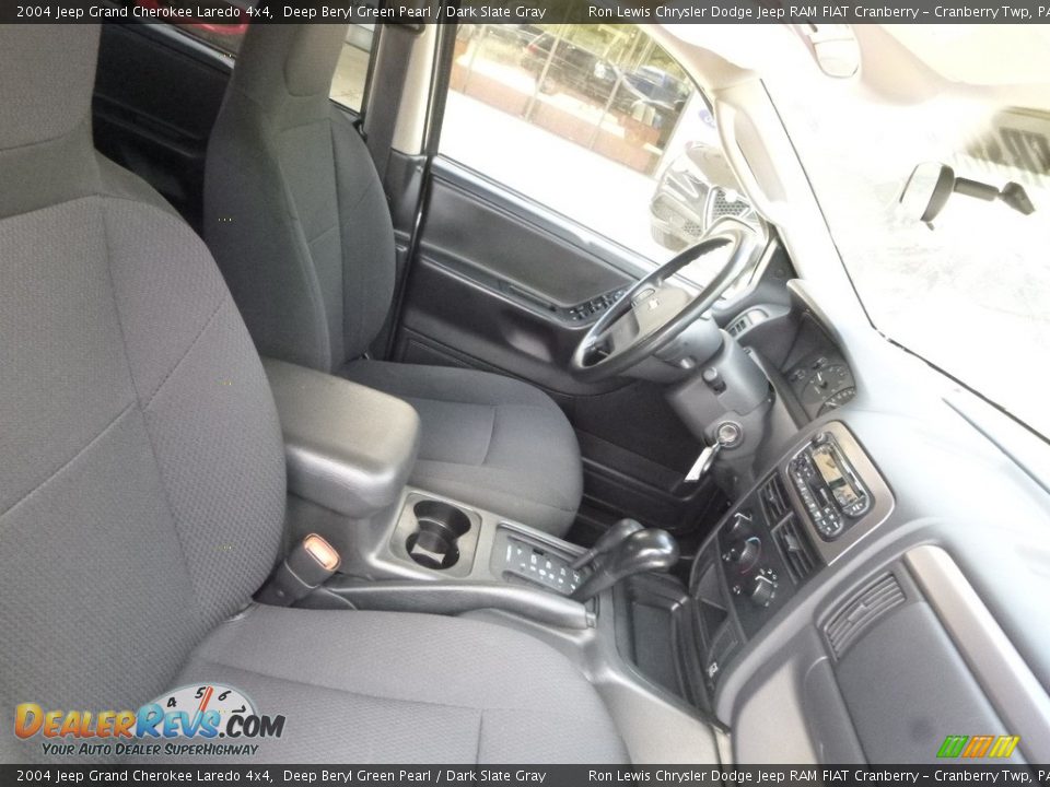 2004 Jeep Grand Cherokee Laredo 4x4 Deep Beryl Green Pearl / Dark Slate Gray Photo #11