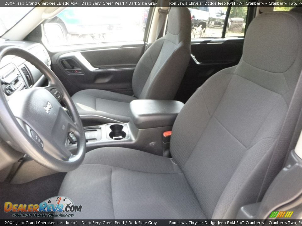 2004 Jeep Grand Cherokee Laredo 4x4 Deep Beryl Green Pearl / Dark Slate Gray Photo #14