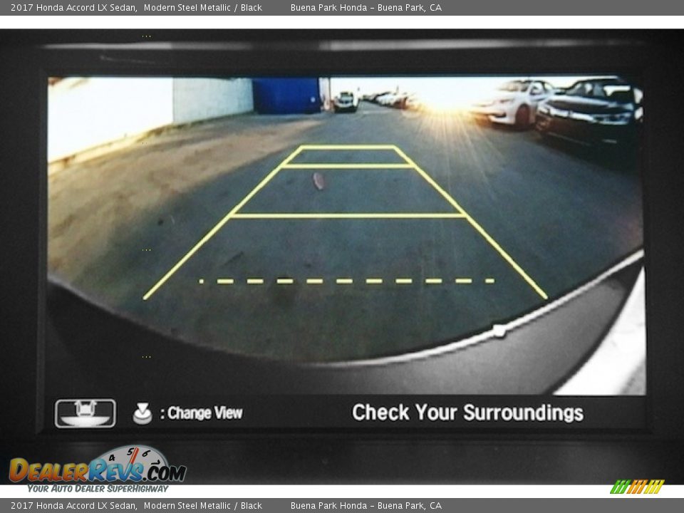 2017 Honda Accord LX Sedan Modern Steel Metallic / Black Photo #6