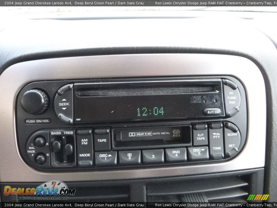2004 Jeep Grand Cherokee Laredo 4x4 Deep Beryl Green Pearl / Dark Slate Gray Photo #17