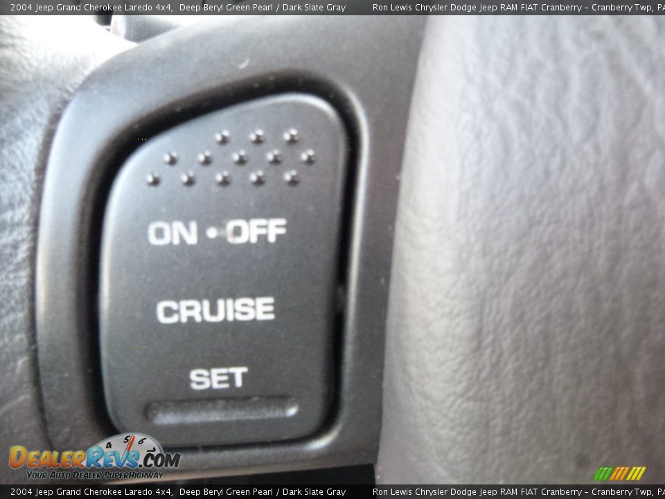 2004 Jeep Grand Cherokee Laredo 4x4 Deep Beryl Green Pearl / Dark Slate Gray Photo #20