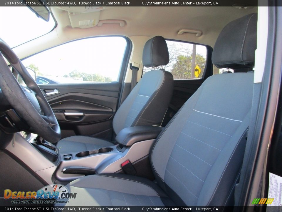 2014 Ford Escape SE 1.6L EcoBoost 4WD Tuxedo Black / Charcoal Black Photo #8