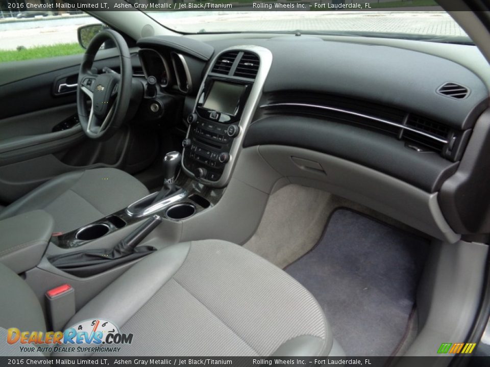 2016 Chevrolet Malibu Limited LT Ashen Gray Metallic / Jet Black/Titanium Photo #6