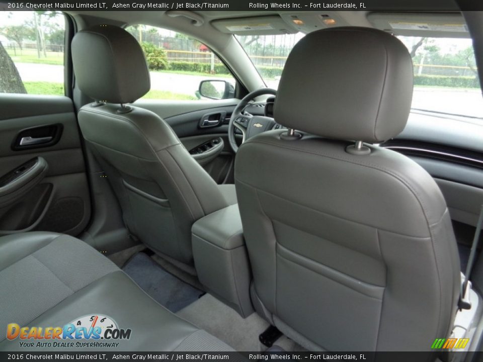 2016 Chevrolet Malibu Limited LT Ashen Gray Metallic / Jet Black/Titanium Photo #10