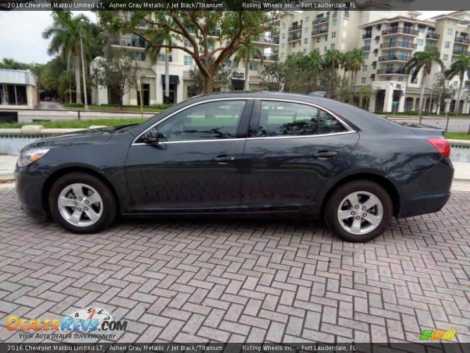 2016 Chevrolet Malibu Limited LT Ashen Gray Metallic / Jet Black/Titanium Photo #11