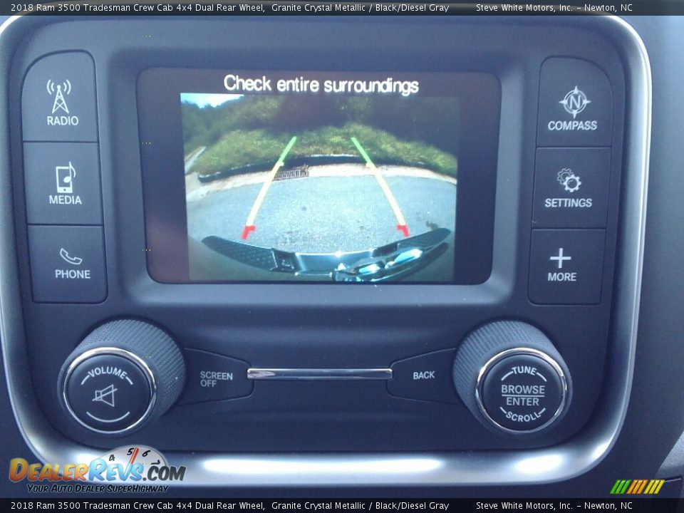 2018 Ram 3500 Tradesman Crew Cab 4x4 Dual Rear Wheel Granite Crystal Metallic / Black/Diesel Gray Photo #21