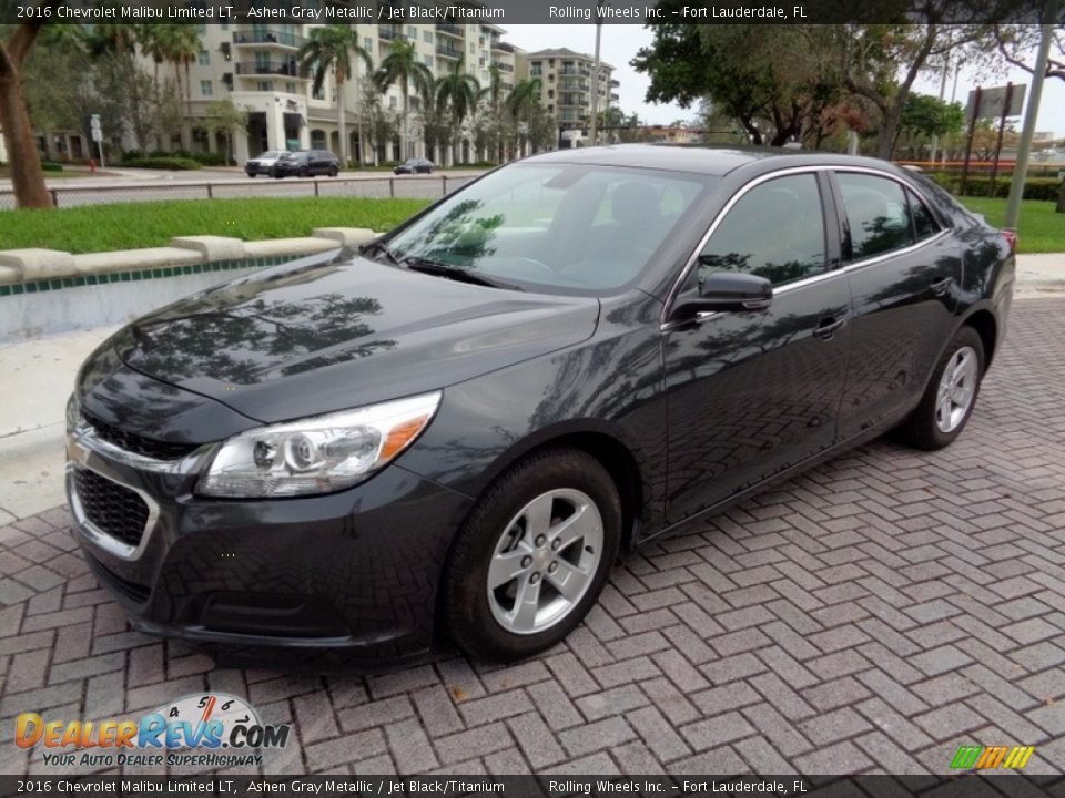 2016 Chevrolet Malibu Limited LT Ashen Gray Metallic / Jet Black/Titanium Photo #13