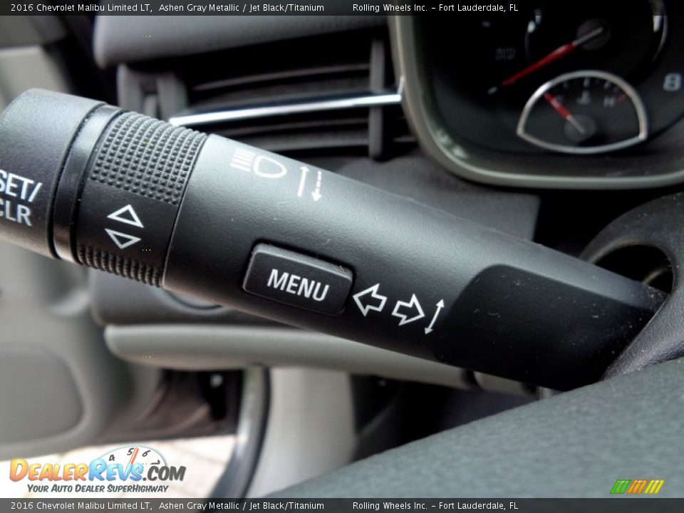 2016 Chevrolet Malibu Limited LT Ashen Gray Metallic / Jet Black/Titanium Photo #14