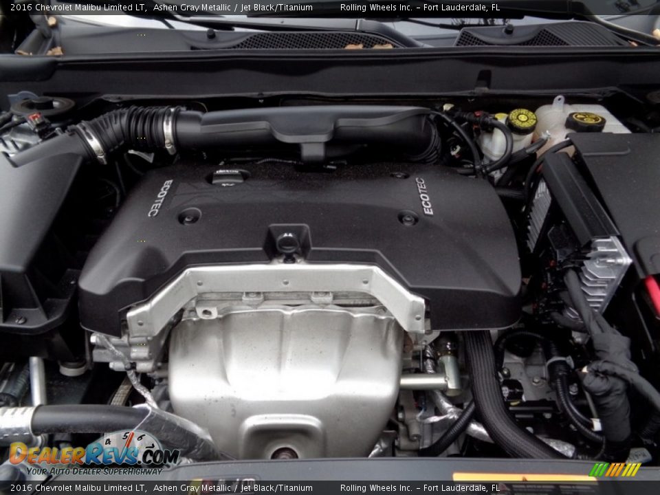2016 Chevrolet Malibu Limited LT Ashen Gray Metallic / Jet Black/Titanium Photo #18