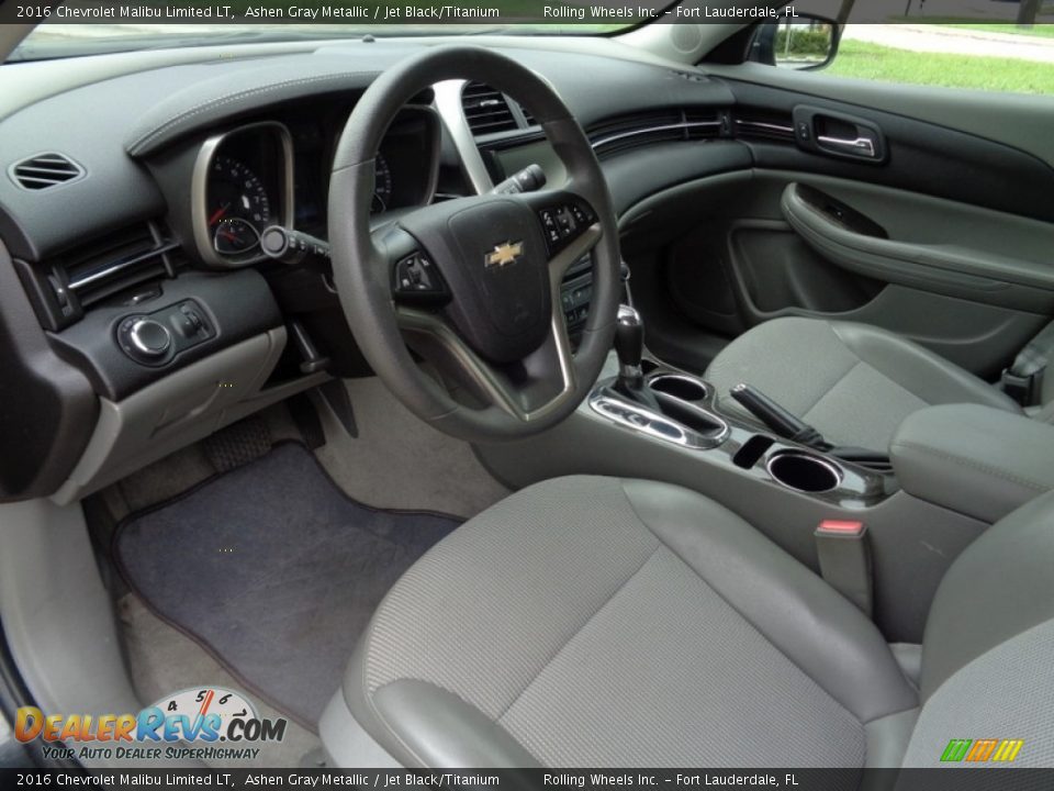 2016 Chevrolet Malibu Limited LT Ashen Gray Metallic / Jet Black/Titanium Photo #24