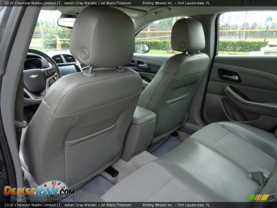 2016 Chevrolet Malibu Limited LT Ashen Gray Metallic / Jet Black/Titanium Photo #30